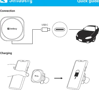 Schemat podłączenia zasilania i ładowania telefonu