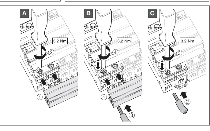Instrukcja montażu i moment dokręcania (3,2 Nm)