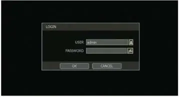 Ekran logowania do systemu