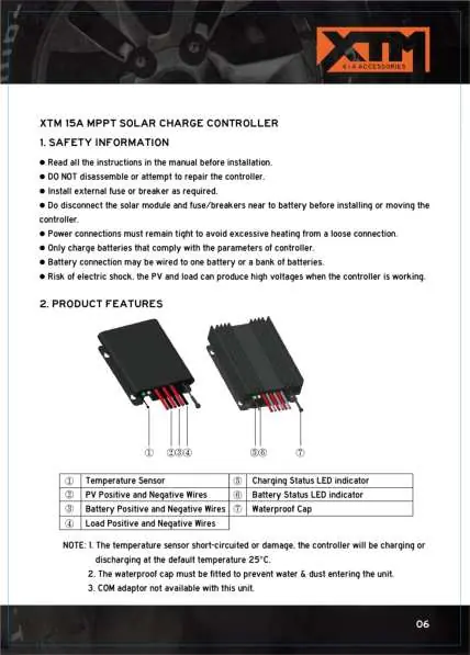 Elementy kontrolera MPPT