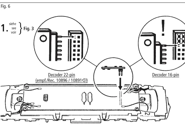 Fig. 6: Podłączenie dekodera