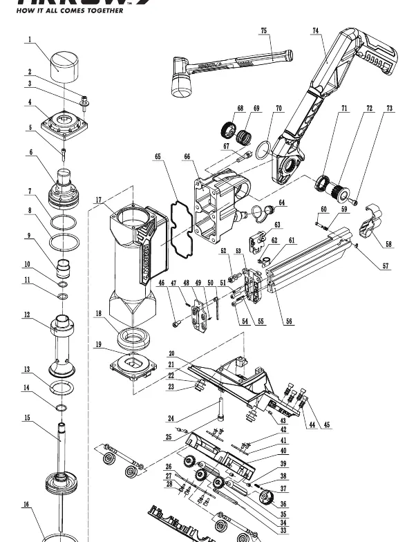 Schemat części (Exploded view)