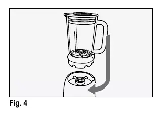 Montaż pojemnika na korpusie silnika (Fig. 4)