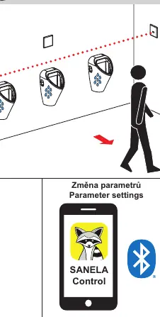 Konfiguracja parametrów za pomocą pilota SLD 03