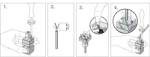 Metoda podłączenia IDC (cut clamp technology)