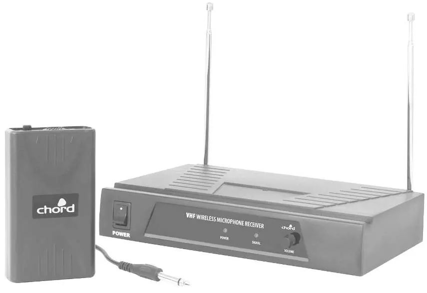 Bezprzewodowy system gitarowy Chord VGW1