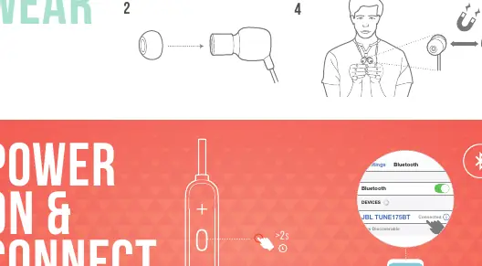 Włączanie i łączenie Bluetooth